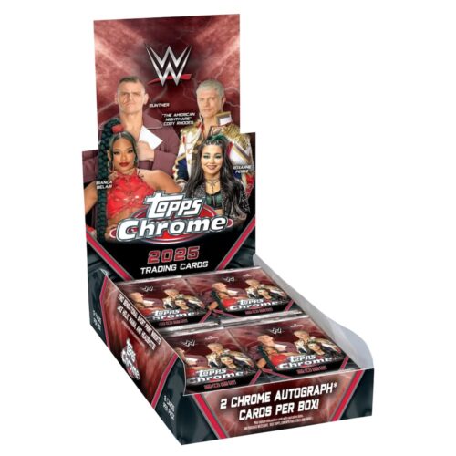 2025 Topps Chrome WWE Wrestling Checklist Guide
