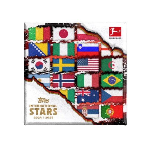 2024-25 Topps Bundesliga International Stars Soccer Checklist Guide