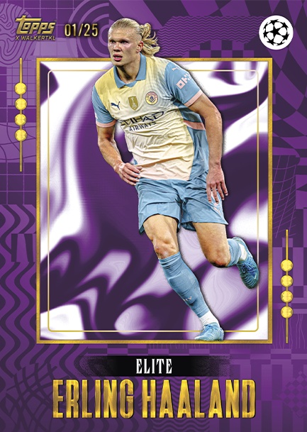 2024-25 Topps Gold X WalkerTKL UEFA Checklist, Set Info, Boxes