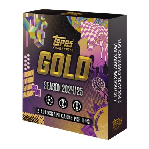2024-25 Topps Gold X WalkerTKL UEFA Club Competitions Soccer Checklist Guide