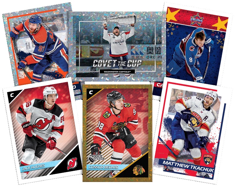 2024-25 Topps NHL Sticker Collection Hockey Checklist Guide in-content 1