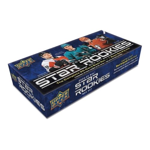 2024-25 Upper Deck Star Rookies Hockey Box Set Checklist Guide
