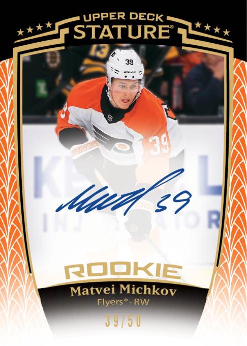 2020-21 Upper Deck Stature Red Parallel Base / Rookies #/85 – NHL Hockey Cards (Pick From List)