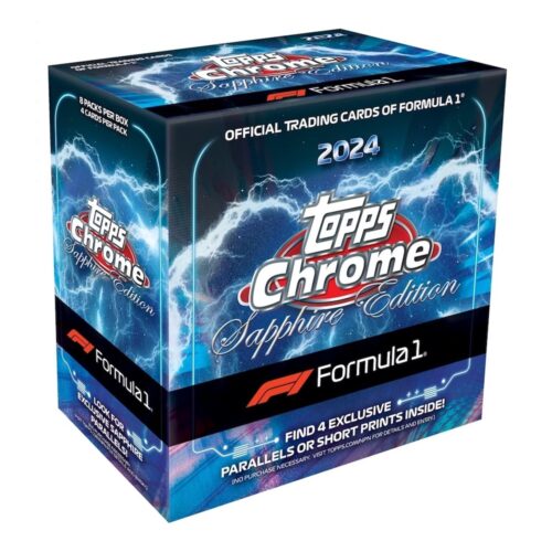 2024 Topps Chrome Sapphire Formula 1 Racing Checklist Guide