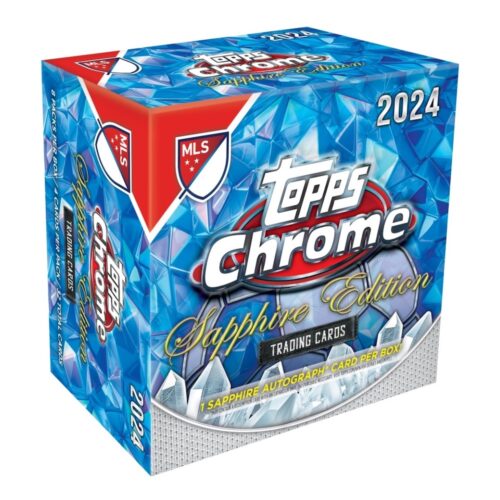 2024 Topps Chrome Sapphire MLS Soccer Checklist Guide