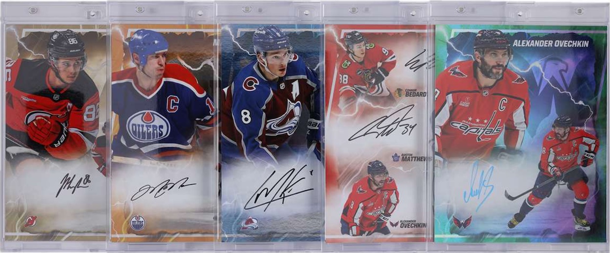 2024-25 Fanatics Under Wraps Emanate NHL Autographed Photo Hockey Checklist Guide in-content 2
