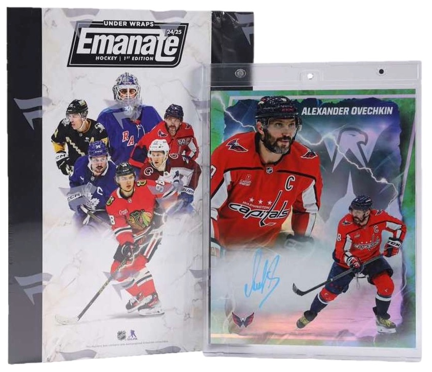 2024-25 Fanatics Under Wraps Emanate NHL Autographed Photo Hockey Checklist Guide in-content 1