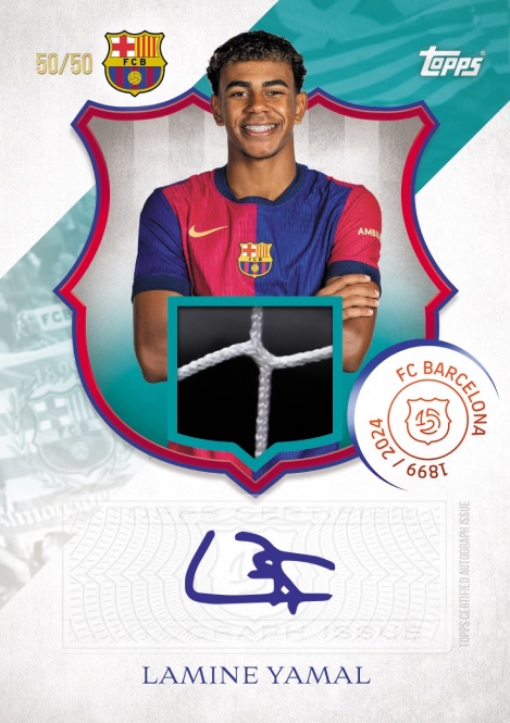 2024-25 Topps FC Barcelona 125 Years Anniversary Soccer Checklist Guide in-content 10