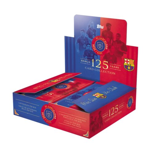 2024-25 Topps FC Barcelona 125 Years Anniversary Soccer Checklist Guide