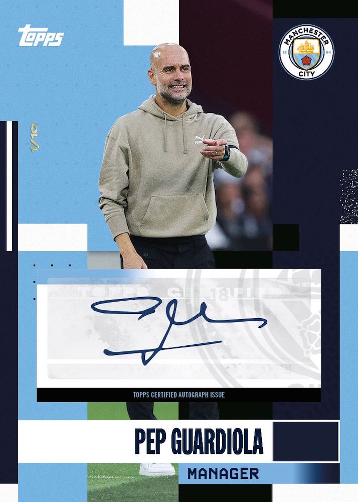 2024-25 Topps Manchester City Team Set Checklist, Set Details