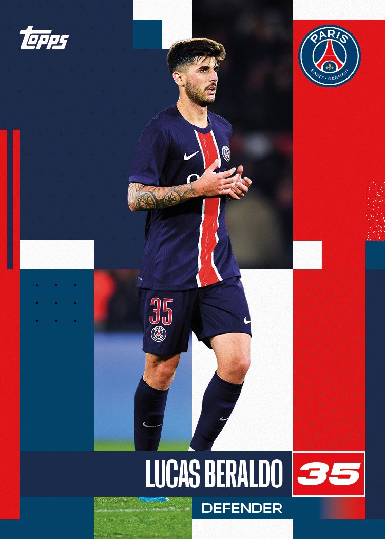 2024-25 Topps Paris Saint-Germain Team Set Soccer Checklist Guide in-content 1
