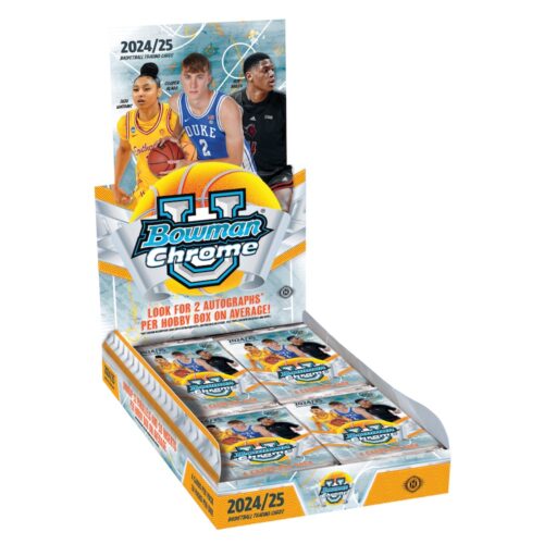 2024-25 Bowman University Chrome Basketball Checklist Guide