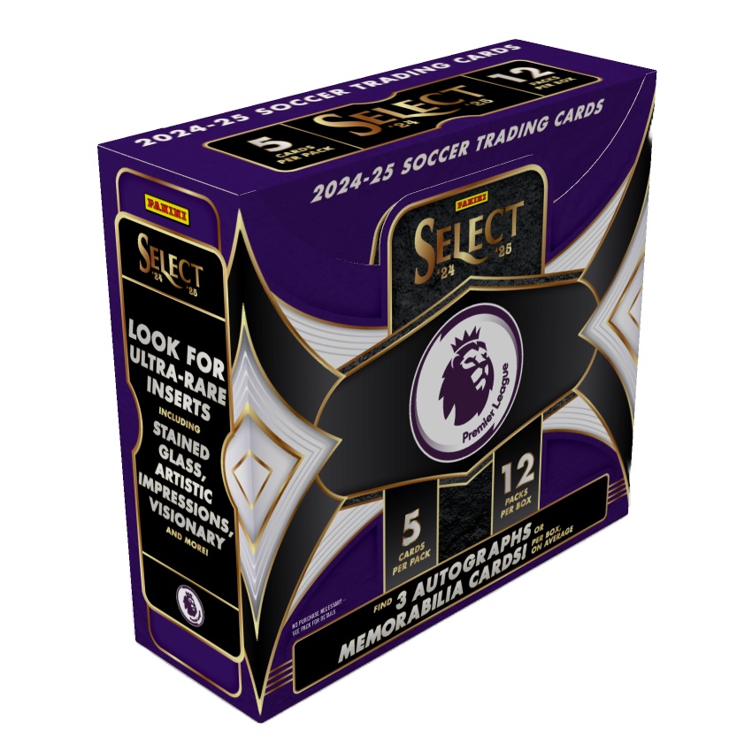 2024-25 Panini Select Premier League Soccer Checklist, Set Info