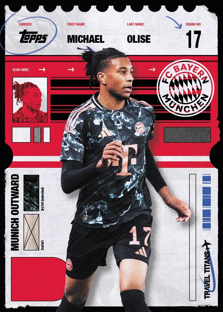 2024-25 Topps FC Bayern München Team Set Soccer Checklist Guide in-content 3