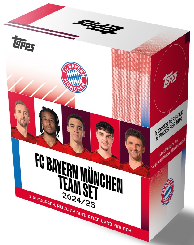 2024-25 Topps FC Bayern München Team Set Soccer Checklist Guide in-content 1