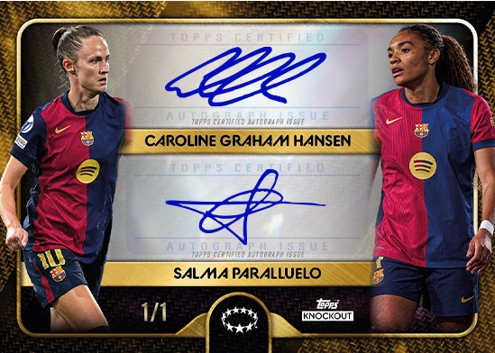 2024-25 Topps Knockout UEFA Women's Champions League Soccer Checklist Guide in-content 4