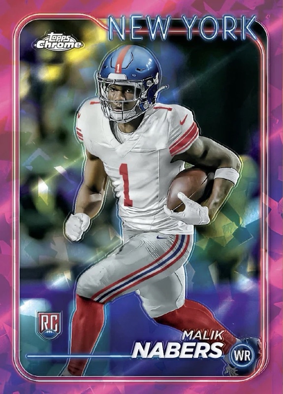 2024 Topps Chrome Sapphire Football Checklist Guide in-content 3