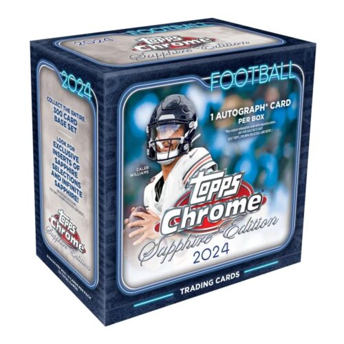 2024 Topps Chrome Sapphire Football Checklist Guide