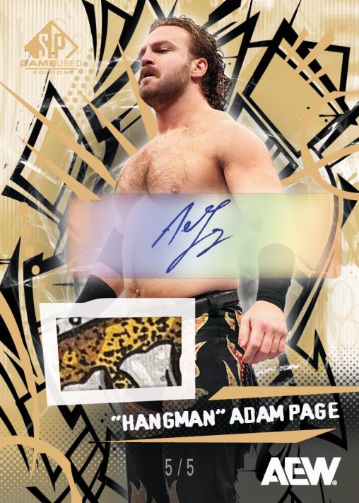 2025 SP Game Used AEW Wrestling Guide in-content 2