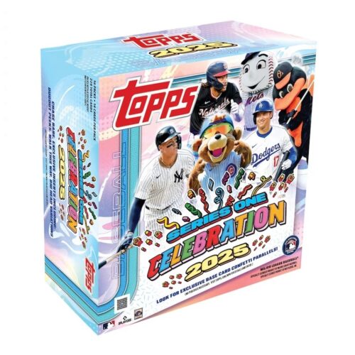 2025 Topps Celebration Series 1 Baseball Checklist Guide