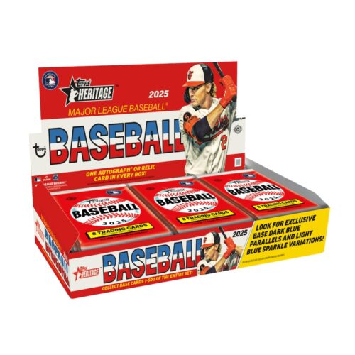 2025 Topps Heritage Baseball Checklist Guide