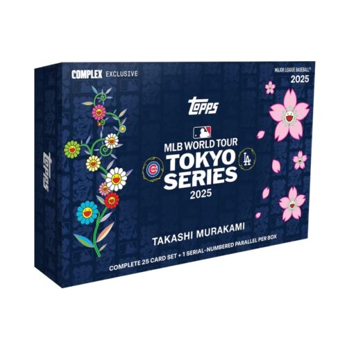 2025 Topps X Takashi Murakami MLB Tokyo Series Baseball Checklist Guide