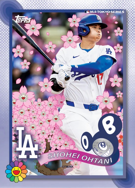 2025 Topps X Takashi Murakami MLB Tokyo Series Baseball Checklist Guide in-content 3