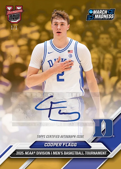 2025 Bowman U Now NCAA March Madness Basketball Set Checklist Guide in-content 2