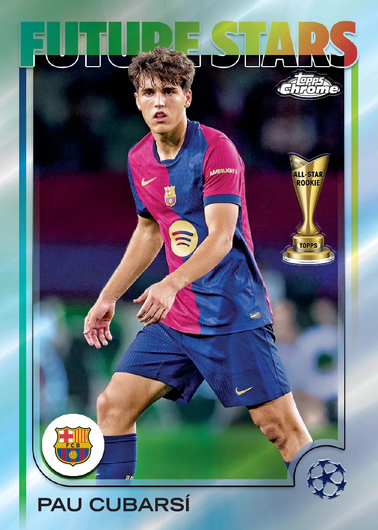 2024-25 Topps Chrome UEFA Club Competitions Soccer Checklist Guide in-content 3