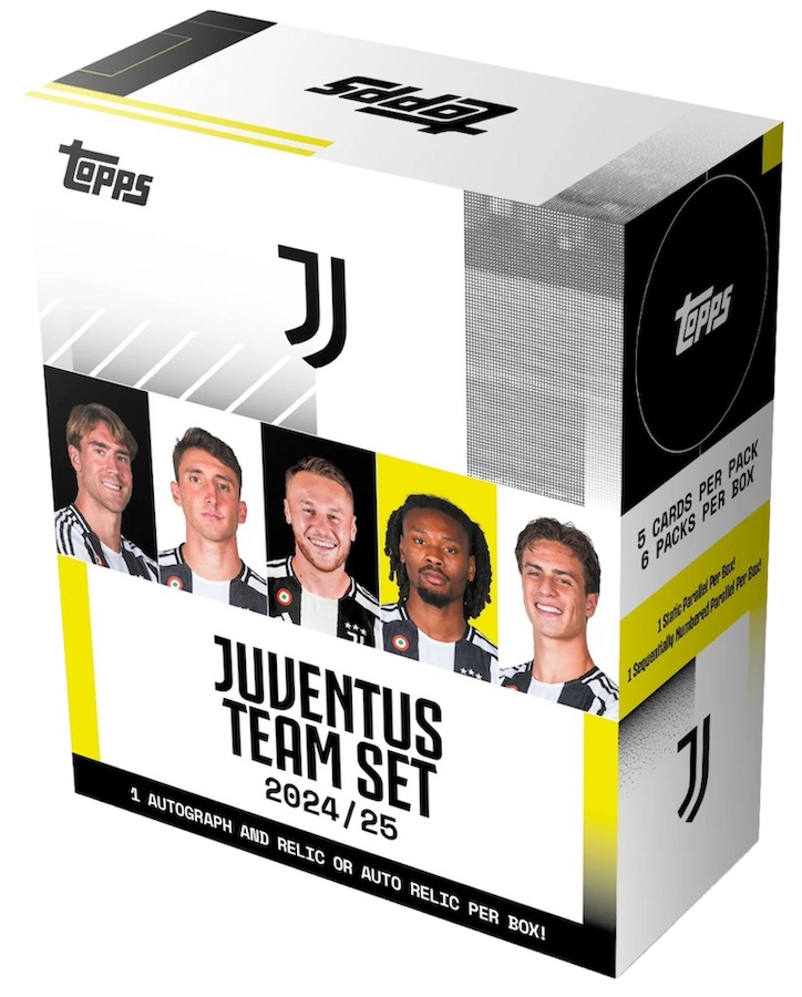 2024-25 Topps Juventus Team Set Soccer Checklist Guide in-content 1