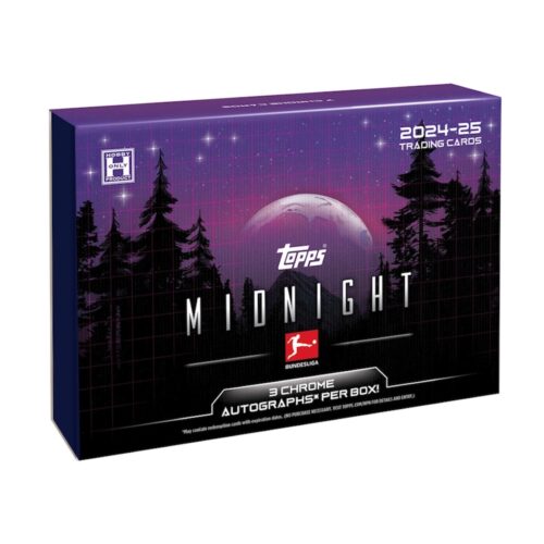 2024-25 Topps Midnight Bundesliga Soccer Checklist Guide