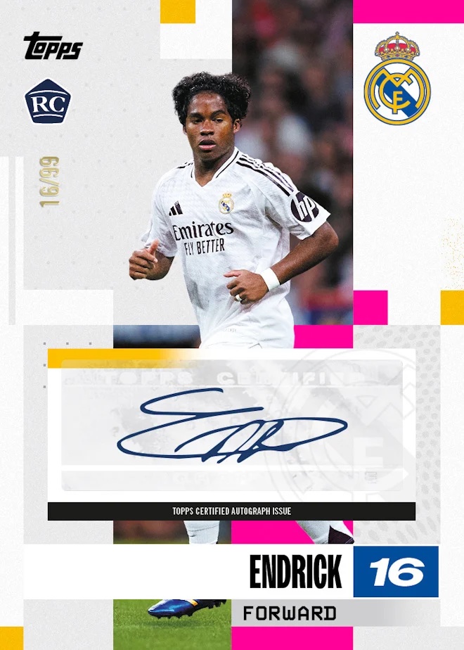 2024-25 Topps Real Madrid Team Set Soccer Checklist Guide in-content 3