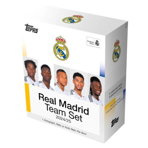 2024-25 Topps Real Madrid Team Set Soccer Checklist Guide