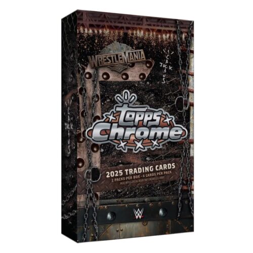 2025 Topps Chrome WWE Cactus Jack X WrestleMania Wrestling Checklist Guide