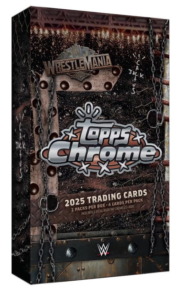 2025 Topps Chrome WWE Cactus Jack X WrestleMania Wrestling Checklist Guide in-content 1