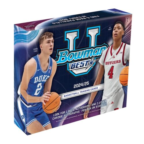 2024-25 Bowman University Best Basketball Checklist Guide