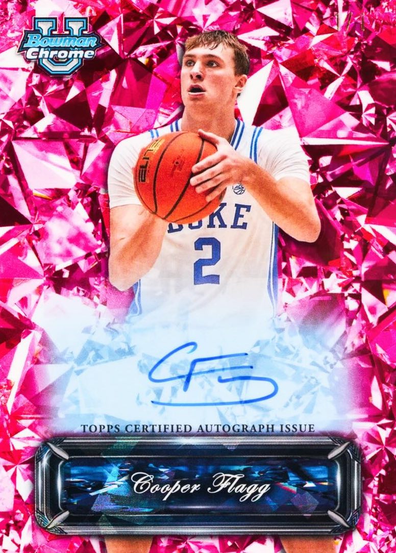 2024-25 Bowman University Chrome Sapphire Basketball Checklist Guide in-content 4
