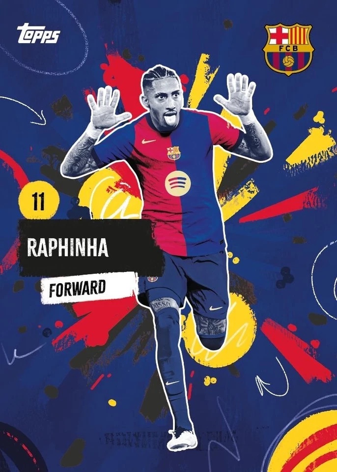 2024-25 Topps FC Barcelona Team Set Soccer Checklist Guide in-content 1