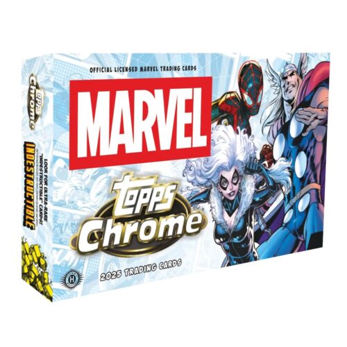 2025 Topps Chrome Marvel Checklist Guide