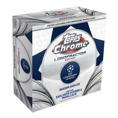 2024-25 Topps Chrome LogoFractor UEFA Soccer Checklist Guide