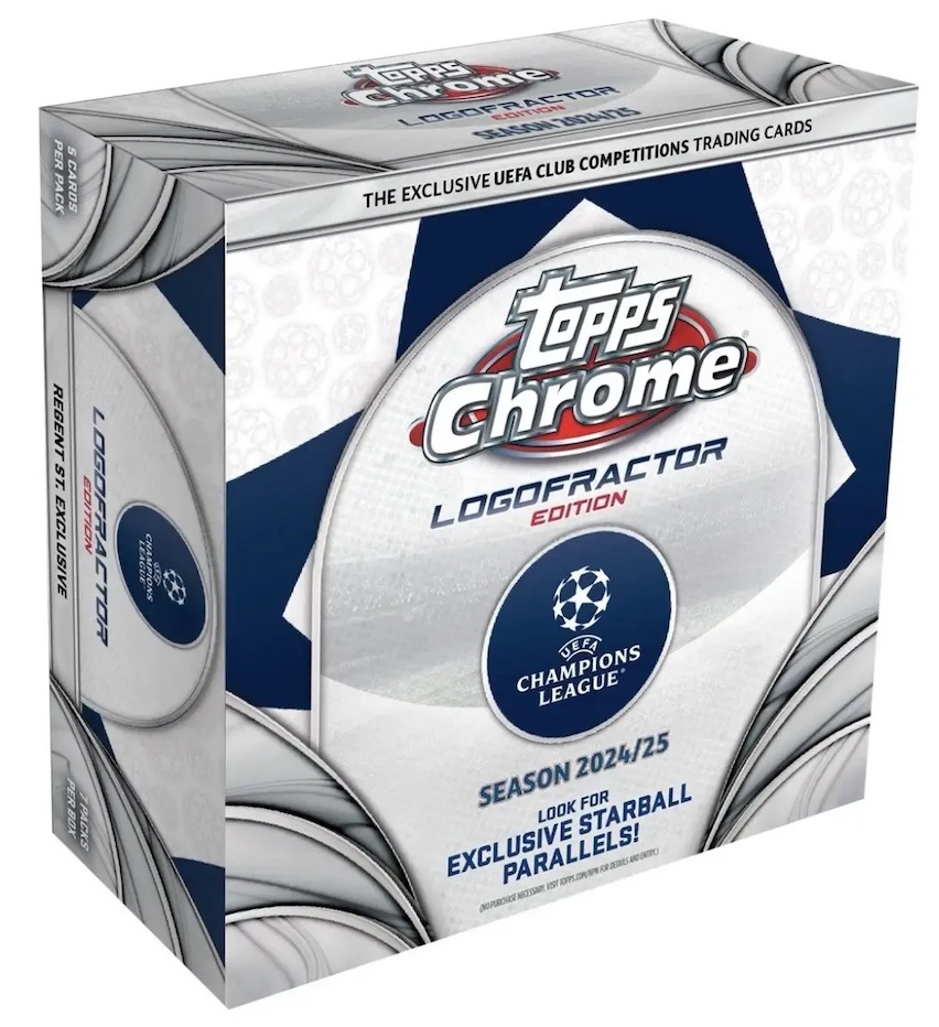 2024-25 Topps Chrome LogoFractor UEFA Soccer Checklist Guide in-content 1
