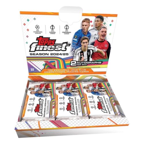 2024-25 Topps Finest UEFA Club Competitions Soccer Checklist Guide