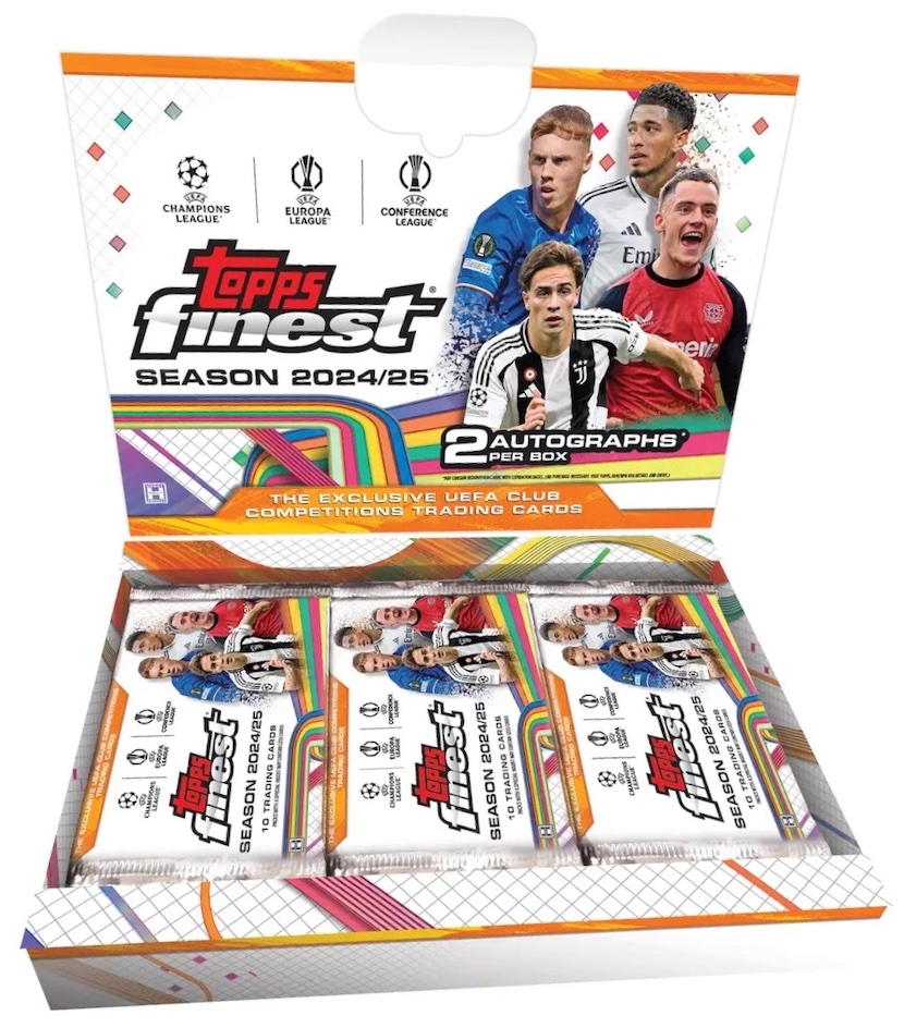2024-25 Topps Finest UEFA Club Competitions Soccer Checklist Guide in-content 1