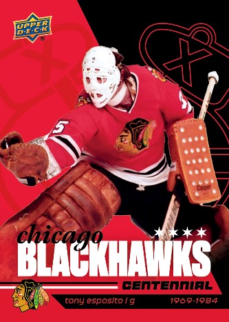 2025-26 Upper Deck Chicago Blackhawks Centennial Hockey Guide in-content 1