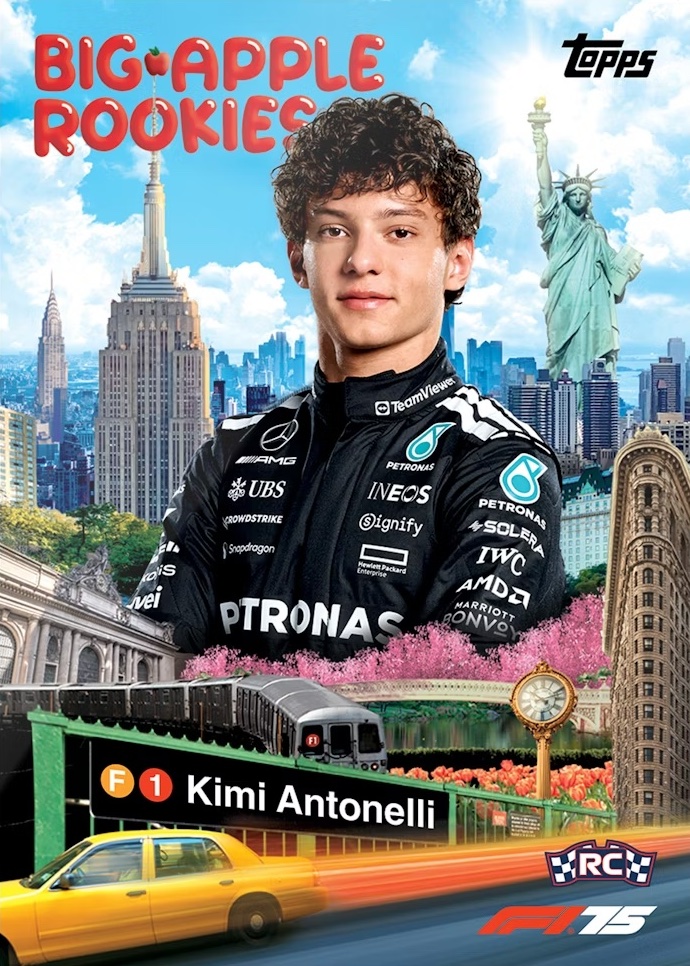 2025 Topps Formula 1 Fanatics Fest NYC Racing Checklist Guide in-content 4