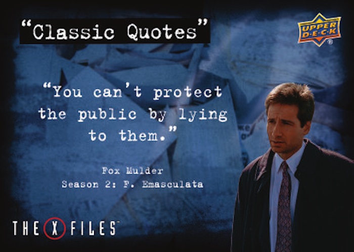 2025 Upper Deck The X-Files Government Conspiracies Checklist Guide in-content 4