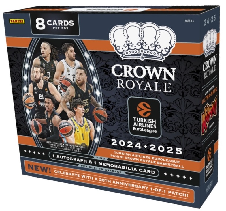 2024-25 Panini Crown Royale EuroLeague Basketball Checklist Guide in-content 1
