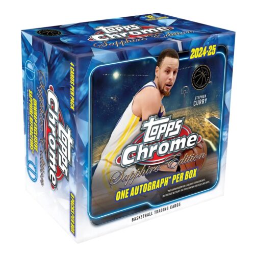 2024-25 Topps Chrome Sapphire Basketball Guide
