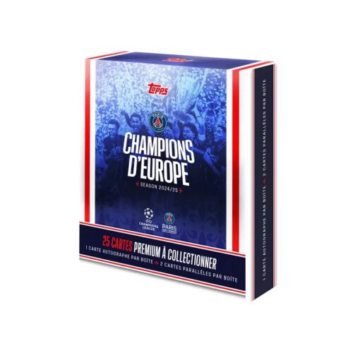 2024-25 Topps PSG Champions d’Europe Soccer Checklist Guide