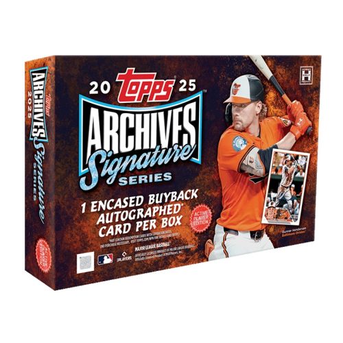 2025 Topps Archives Signature Series Active Baseball Checklist Guide